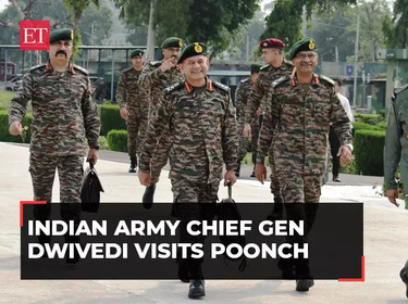 J&K: Indian Army Chief Gen Upendra Dwivedi visits Poonch, reviews security situation along LoC