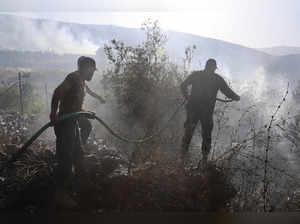 Fires have become the most visible sign of the conflict heating up on the Lebanon-Israel border