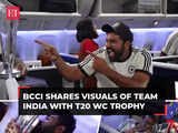 BCCI shares excitement of Team India's journey home with T20 World Cup Trophy