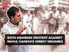 Rahul Gandhi Lok Sabha Speech: Telangana Police detains BJYM members for protesting against LoP over 'Hindu' remarks