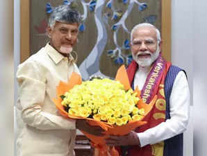 Andhra CM Naidu meets PM Modi, seeks financial assistance