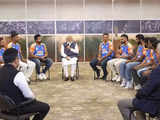 In Pics: PM Narendra Modi's chat session with Rohit Sharma, Virat Kohli and co