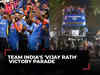 Team India's 'Vijay Rath' Victory Parade from Nariman Point to Wankhede amid sea of fans, watch!