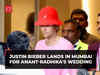Justin Bieber lands at Mumbai airport to attend Anant Ambani, Radhika Merchant's wedding