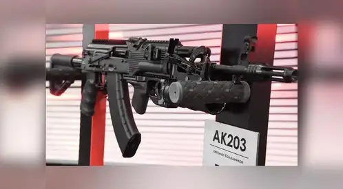 Indo-Russian joint venture delivers 35,000 AK-203 rifles to Indian Army