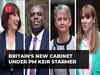 UK PM Starmer appoints Cabinet members: Lammy as foreign minister; Reeves takes charge of Finance