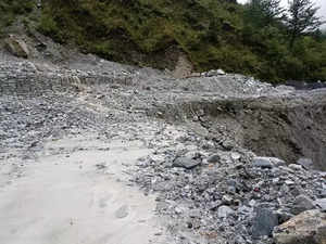 Uttarakhand: Vehicular movement halted at Badrinath National Highway due to falling debris