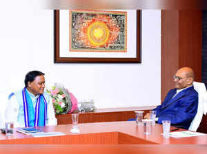 Bhubaneswar, Jul 06 (ANI): Vedanta chairman Anil Agarwal meets with Odisha CM Mo...