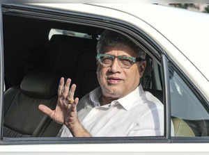 Kolkata: TMC MP Derek O'Brien arrives to attend a meeting at party chief and Wes...