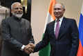 Modi and Putin to speed up money moves and currency cruise a:Image