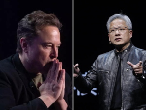 ?Elon Musk and Jensen Huang
