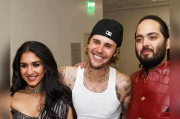 Anant Ambani-Radhika Merchant pre-wedding: Justin Bieber poses with lovebirds, shares glimpses of his live concert