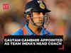 Gautam Gambhir replaces Rahul Dravid as Team India's head coach, BCCI Secretary Jay Shah confirms