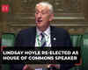 UK Parliament: Lindsay Hoyle re-elected as Speaker; PM Starmer, Rishi Sunak, Farage congratulate him