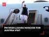 PM Modi emplanes from Moscow as he departs for Austria for second leg of his visit