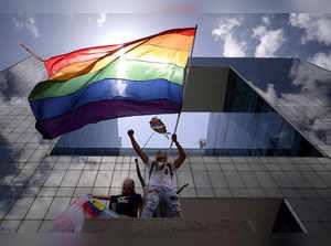 Latin American Gay Pride parade in Caracas