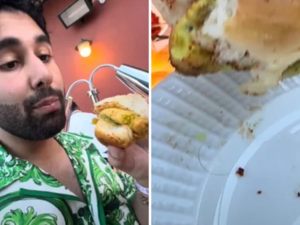 Orry finds hair in Vada Pav at Ambani pre-wedding bash. Watch viral video:Image