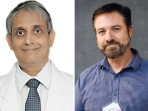 Surgeon ?K R Balakrishna and professor Pete Ayre