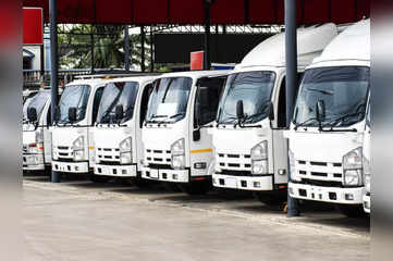 Commercial vehicle sales volume to fall 3-6 pc in FY25: Report