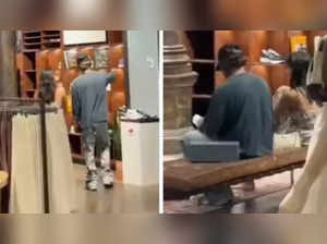 Shah Rukh Khan, Suhana's New York shoe store visit goes viral: Fan asks if King Khan was rude:Image