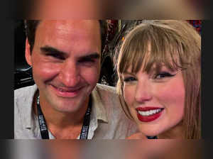 Roger Federer and Taylor Swift (Credits Roger Federer's Instagram)