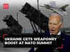 Ukraine to get 5 air defence systems, 6 F-16 jets, long-range missiles; Biden vows NATO support