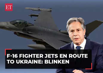 F-16 fighter jets en route to Ukraine from Denmark and the Netherlands: US Secretary Antony Blinken