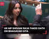 Watch: Indian-origin UK MP Shivani Raja takes oath on Bhagwat Gita after historic win