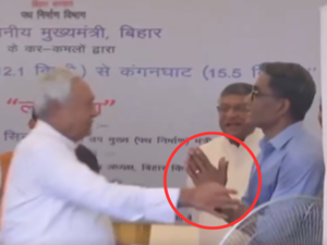 "I Touch Your Feet...": Nitish Kumar's Heated Exchange with IAS Officer at Public Event