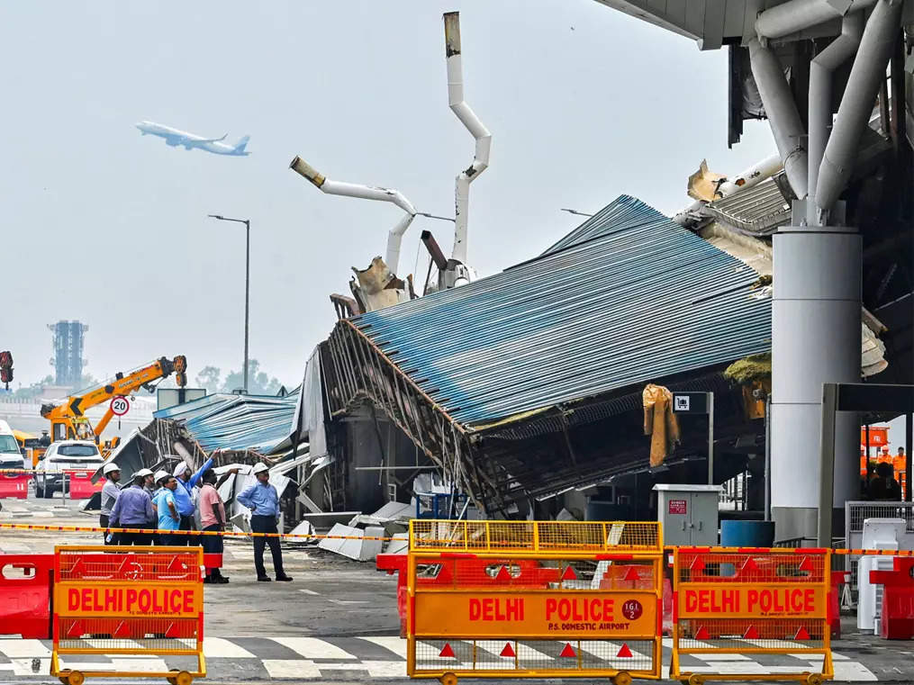 Why roof falls when sky opens at Delhi Airport, again and again