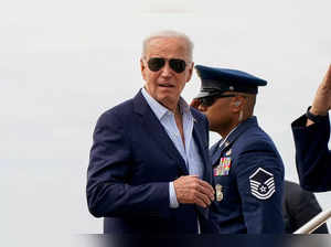 FILE PHOTO: U.S. President Joe Biden travels to campaign receptions in New York
