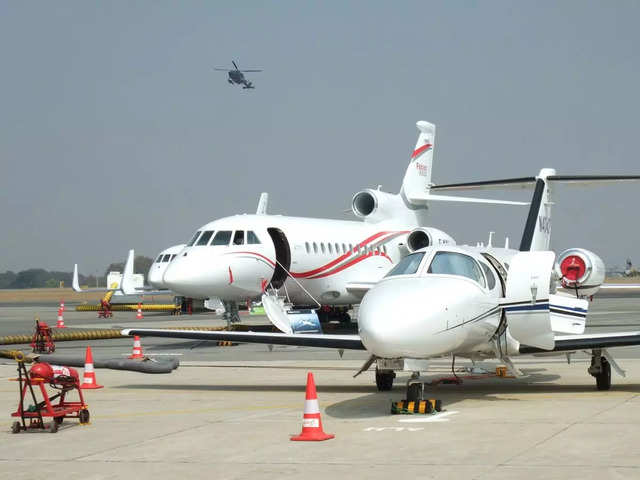 Jets and planes booked to ferry guests