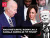US President Joe Biden's latest gaffe, refers to Kamala Harris as VP Donald Trump