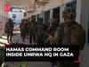 Hamas command room inside UNRWA HQ in Gaza; IDF finds drone, weapons caches and more