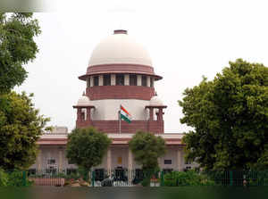New Delhi: A view of the Supreme Court (SC) of India, in New Delhi. SC on Friday...