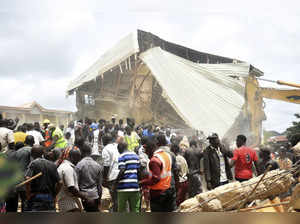 The collapse of a school in northern Nigeria leaves 22 students dead, officials say