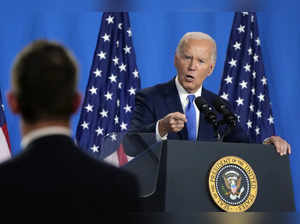 The Latest: Biden returns to the campaign trail following high-stakes news conference