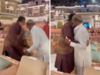 Anant Ambani Wedding: Amitabh Bachchan stops Rajinikanth from touching his feet, opts for warm hug instead. Video