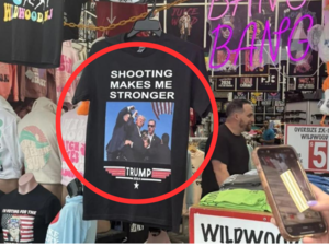 Just hours after Donald Trump shooting, T-shirts go on sale in China