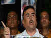 West Bengal: LoP Suvendu Adhikari stages dharna outside Raj Bhawan against post-poll violence