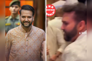 Damaad ji Anand Piramal's 'London Thumakda' dance moves steal the show at Ambani wedding. Watch viral video