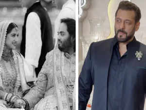 Salman Khan wishes for newlyweds Anant-Radhika: Can't wait to dance when you become parents:Image