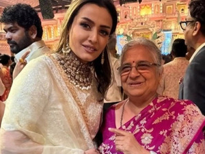 Sudha Murthy's simple attire shines at Ambani wedding, netizens praise ‘billionaire lady in mangal sutra’