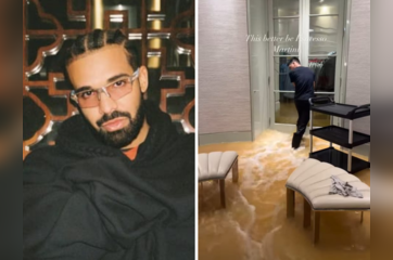 Drake's Toronto mansion flooded by rainwater. Watch viral video