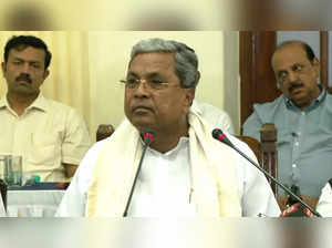 Chief minister Siddaramaiah