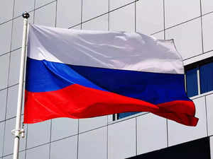 russia flag.