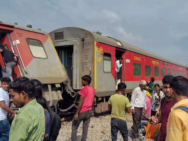 Chandigarh-Dibrugarh Express derailed in UP