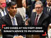 'Life comes at you fast': Rishi Sunak's light-hearted advice to PM Starmer cracks up UK Parliament