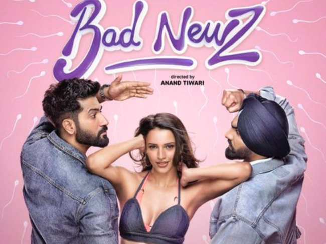 'Bad Newz' movie poster