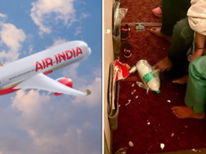 Netizens says ‘Hum Nahi Sudhrenge’ after Air India’s littered cabin image goes viral